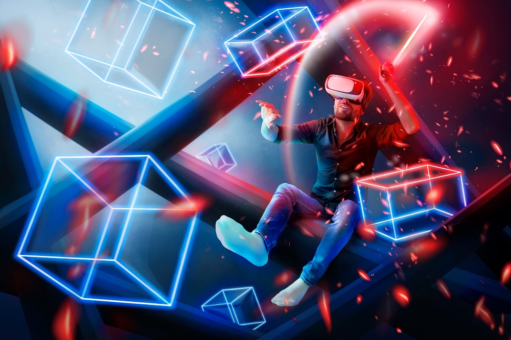 Revolutionizando, Jogo, Realidade Aumentada, VR, Caça-Níqueis, Tecnologia, Entretenimento, Imersão, Inovação, Cassinos.